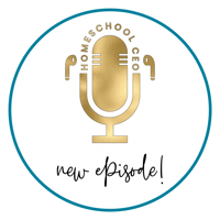 Gold Podcast Sticker by Homeschool CEO