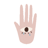 soph-uy sad cry hand triste Sticker