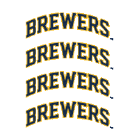 Milwaukee Brewers Sticker by MLB