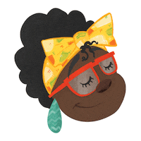 Black Joy Sticker by walk in love.