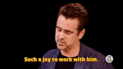 Happy Colin Farrell GIF by First We Feast