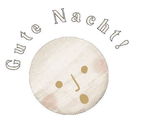 Gute Nacht Sleeping Sticker