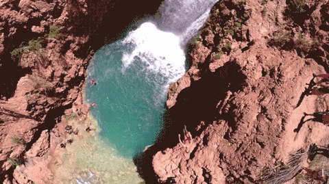 havasu falls video GIF