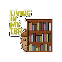 Mood Bookworm Sticker