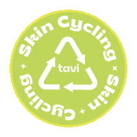 worldoftavi skincare cycling skin sustainable Sticker