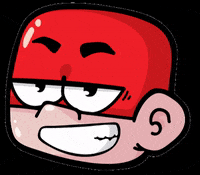 Rubies_italy smile cartoon halloween superhero GIF
