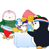Amazon Christmas Sticker by Pudgy Penguins