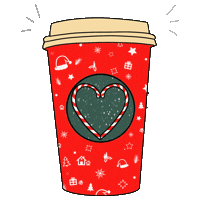 Christmas Tea Sticker