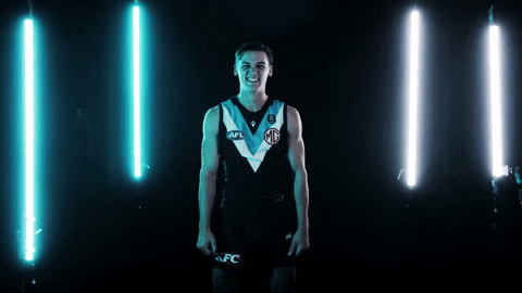 Australian Rules Football Celebration GIF by Port Adelaide FC