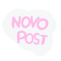 Novo Novopost Sticker by Estúdio Amei