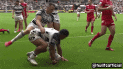 Celebrate Rugby League GIF by Hull FC