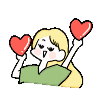 minijjong heart thankyou thank 하트 Sticker