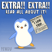 Looking I Love You GIF by Pudgy Penguins