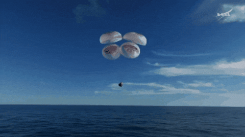 Splash Down Coming Home GIF by NASA