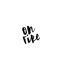 on fire Sticker by Grow Performance