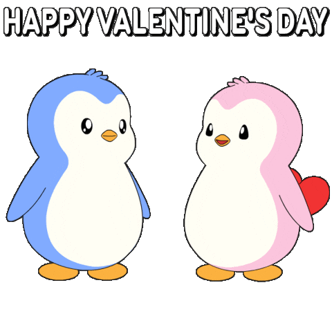 Cant Stop Loving You Sticker by Pudgy Penguins