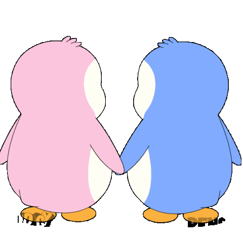 Cant Stop Loving You Sticker by Pudgy Penguins