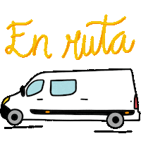Car Adventure Sticker by Angelica Ladino