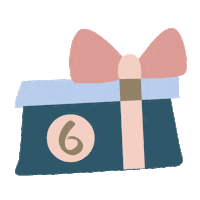 Christmas Day Sticker by Aurelie Magnan