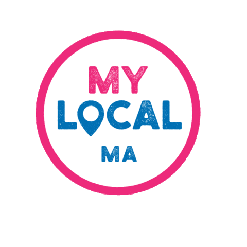 VisitMA happiness local shop local staycation Sticker
