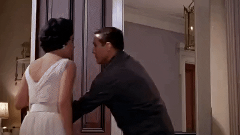 you want me to hit you classic film GIF by Warner Archive