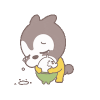 Sad Cartoon Sticker
