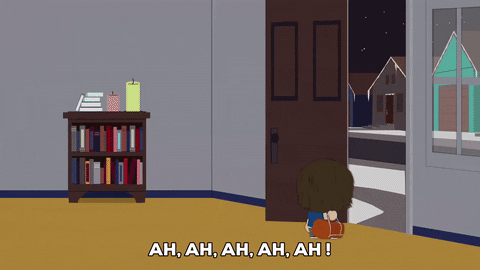 running GIF by South Park 