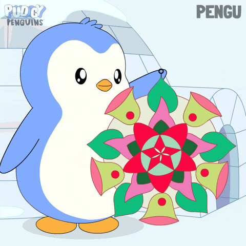 Penguin Diwali GIF by Pudgy Penguins