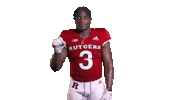 Olakunle Fatukasi Sticker by Rutgers Football