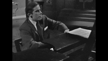 Piano Pianist GIF by Glenn Gould