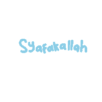 Syafakillah Sticker