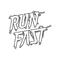 runfasteam run running trail maratona Sticker