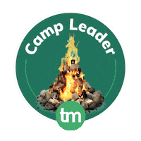 Tm Camping Sticker by TravelMate Intercâmbio