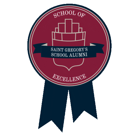 saintgregorysschool giphyupload school teach alumni Sticker