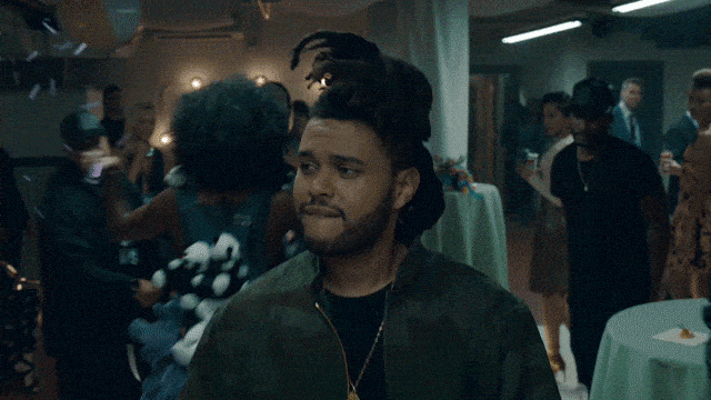 The Weeknd Party GIF