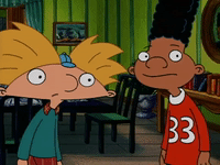 hey arnold nicksplat GIF