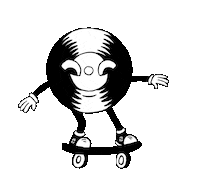 Skate Punk Sticker by Sam Grinberg