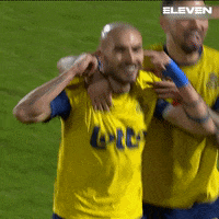 Football Celebration GIF by ElevenSportsBE