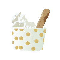 OliveDogSalons whipped cream dog treat dog grooming puppuccino Sticker