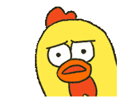 Chicken Gaga Sticker