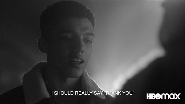 Black And White Thank You GIF by HBO Max