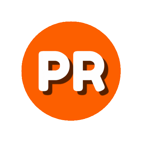 Instagram Orange Sticker