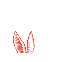 Rabbit Winterfest Sticker by Mirego