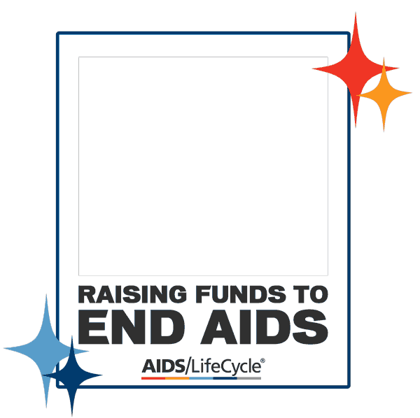 Charity Fundraising Sticker by AIDS/LifeCycle