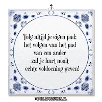 Hart Nl Sticker by Tegelspreuken.nl