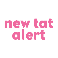 new tattoo Sticker