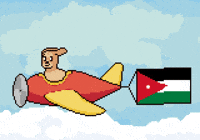 Flag Jordan GIF by Abstract HotDogs