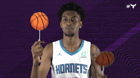 San Diego State Sport GIF by Charlotte Hornets
