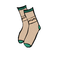 Illustration Winter Sticker