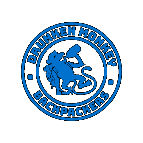 DrunkenMonkeyHostel giphygifmaker prague backpackers drunken monkey Sticker